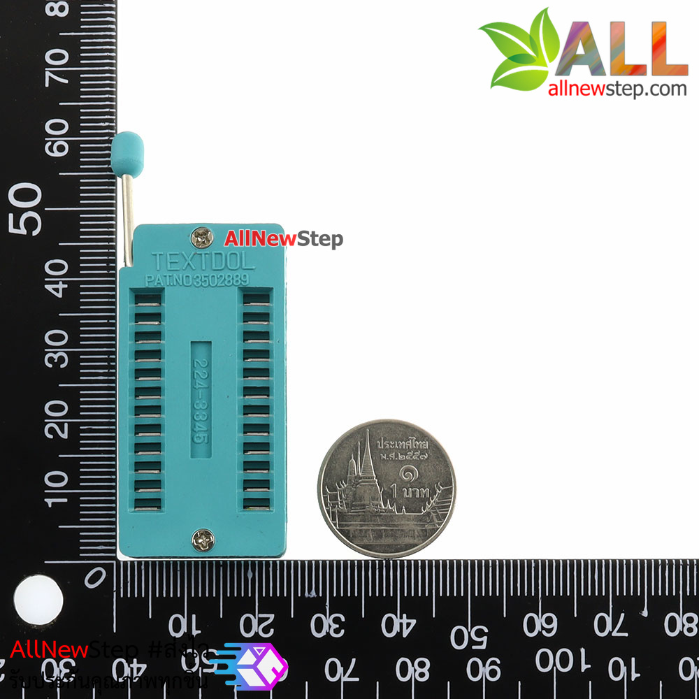 ZIF Socket Universal 24 ขา ซิฟซ็อกเก็ตสำหรับ IC 24 ขา