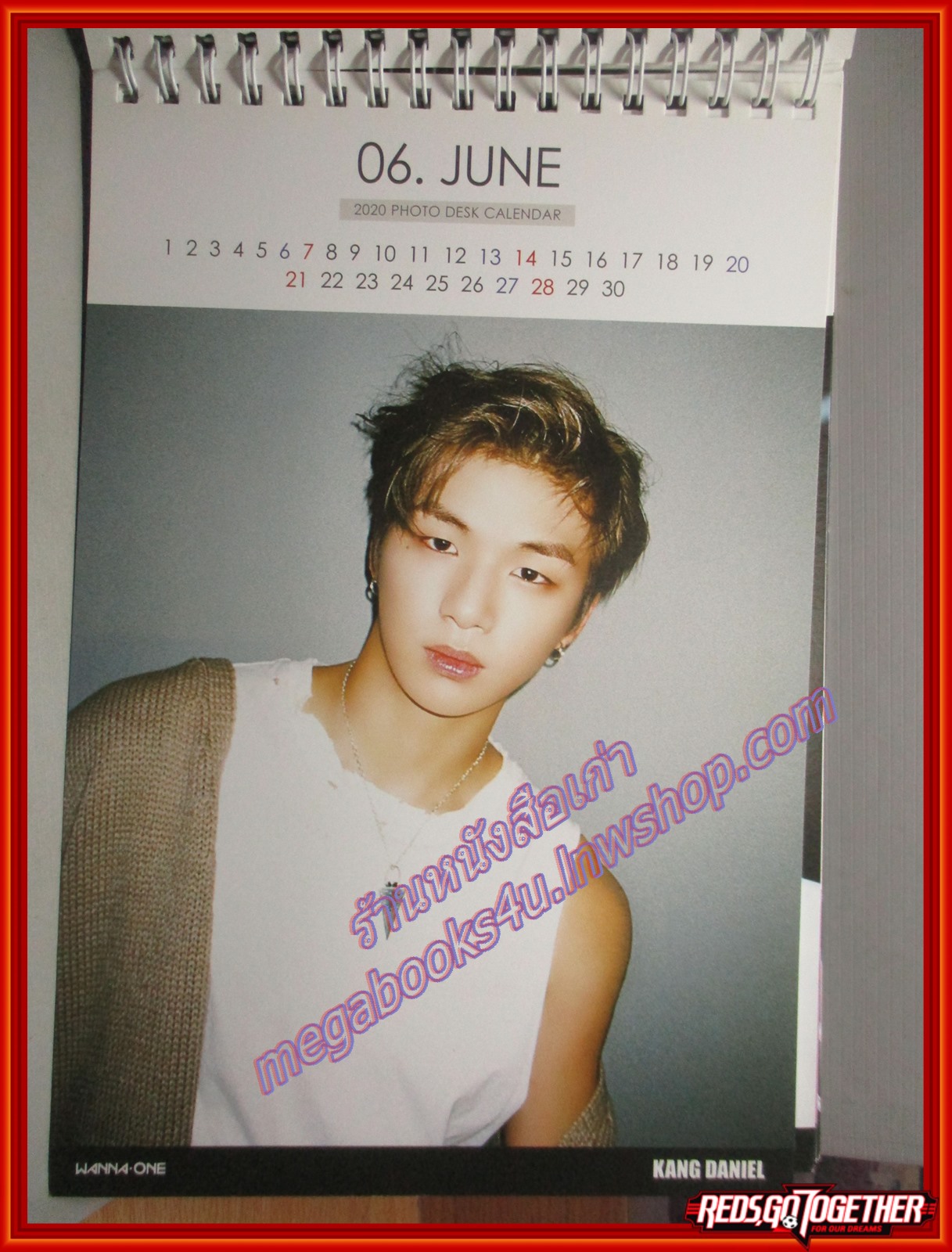 ปฏิทินดาราเกาหลี KANG DANIEL ปี 2019 2020 สภาพดี ไม่ใช้งาน