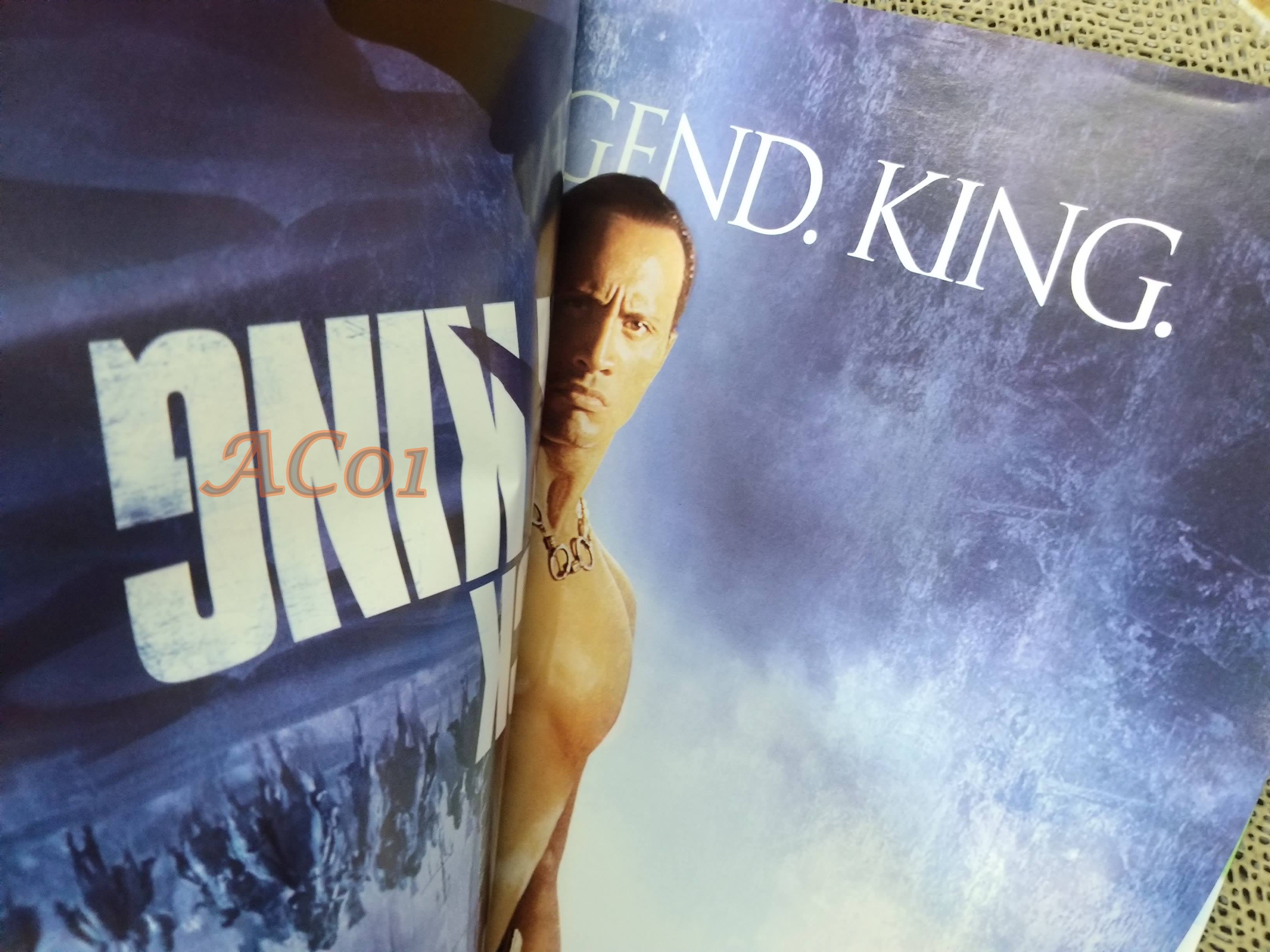 นิตยสารเอนเตอร์เทน Entertain ฉบับที่0667 ปี2545 ปก THE SCORPION KING โปสเตอร์เรื่อง THE SCORPION KING