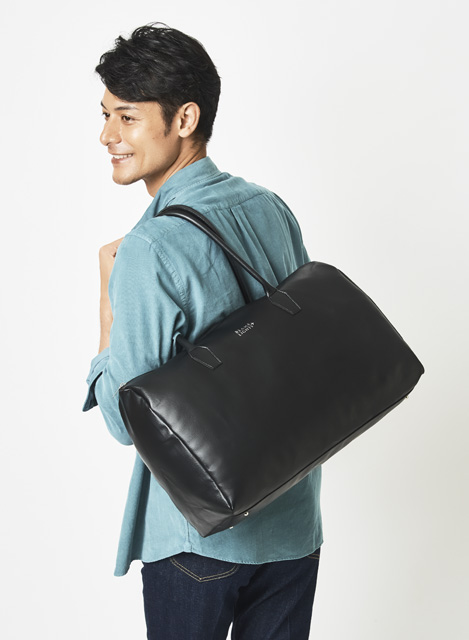 Beams Lights Boston Bag กระเป๋าเดินทาง หนัง PU