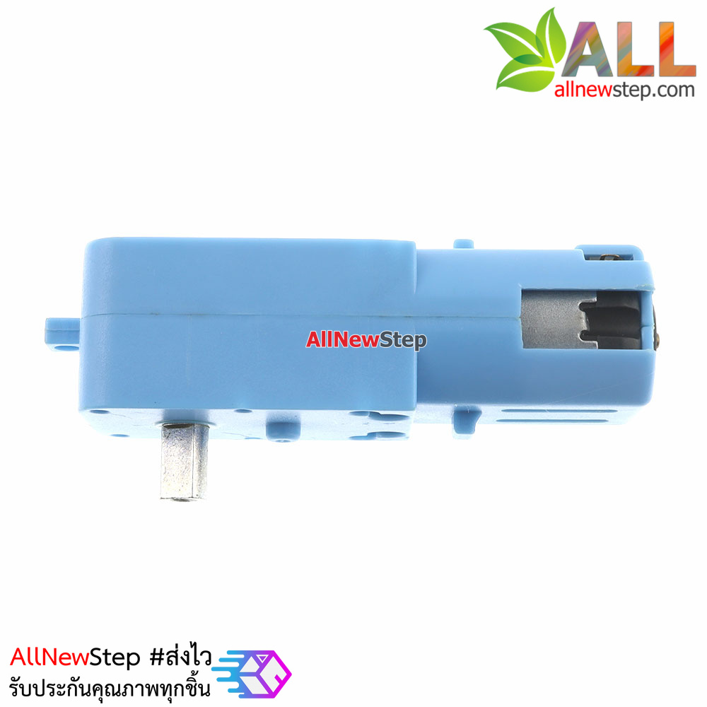 มอเตอร์ 3-6V เกียร์มอเตอร์เฟืองโลหะ 1 แกน ทดรอบ 1:90