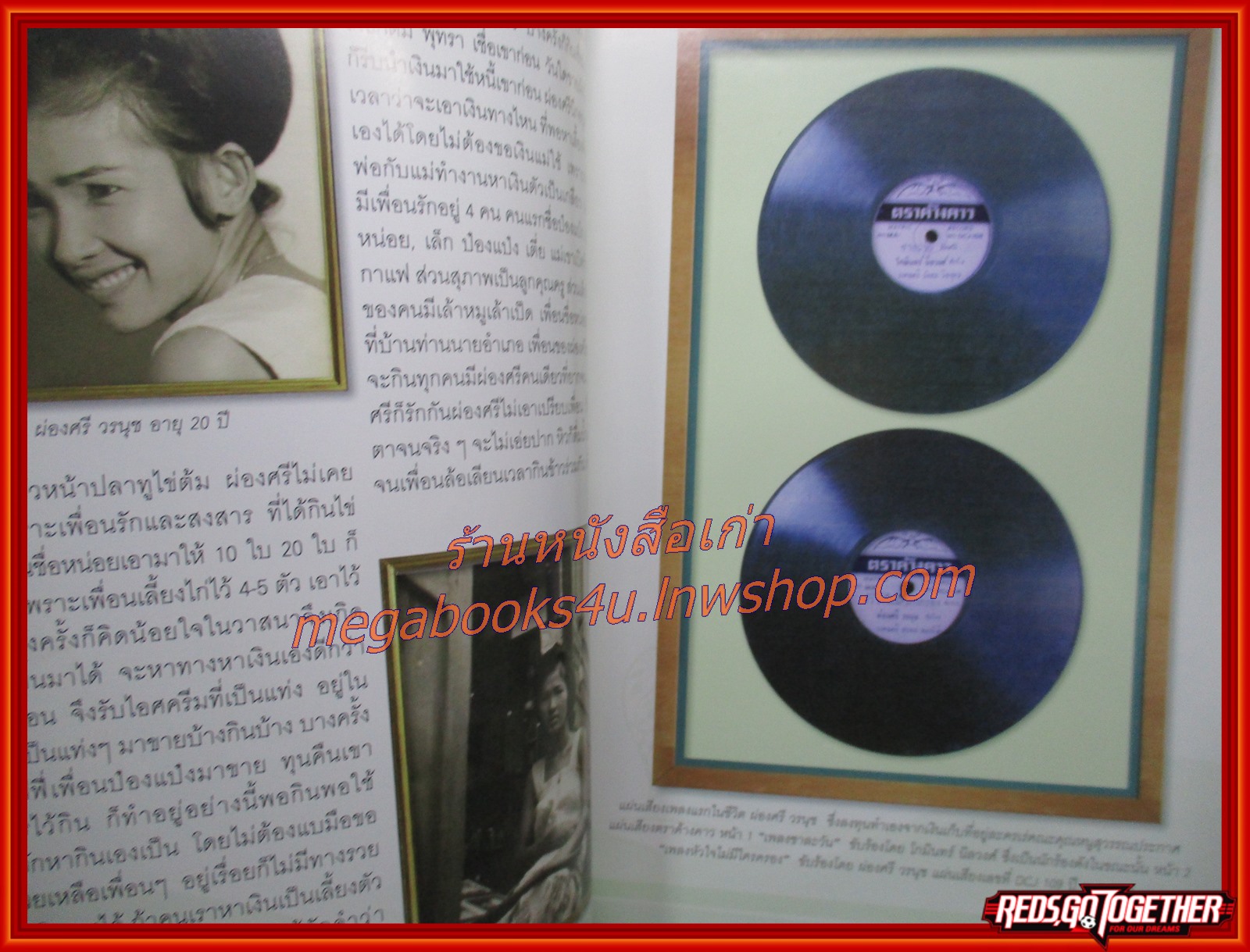 หนังสือที่ระลึก จากวันนั้นถึงวันนี้ ผ่องศรี วรนุช