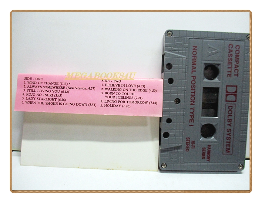 ขายเทปเพลงเก่า SCORPIONS - STILL LOVING YOU