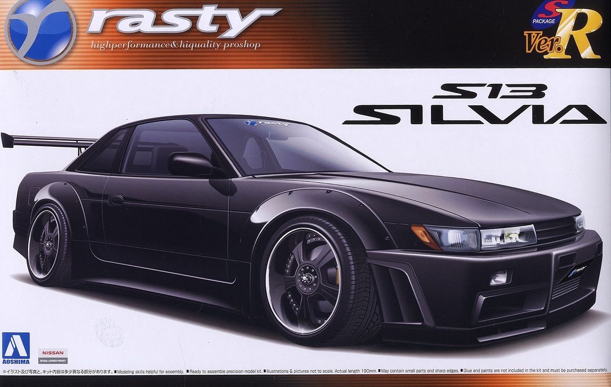 1/24 Nissan Rasty S13 Silvia
