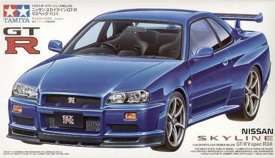1/24 NISSAN SKYLINE GT-R V-SPEC R34