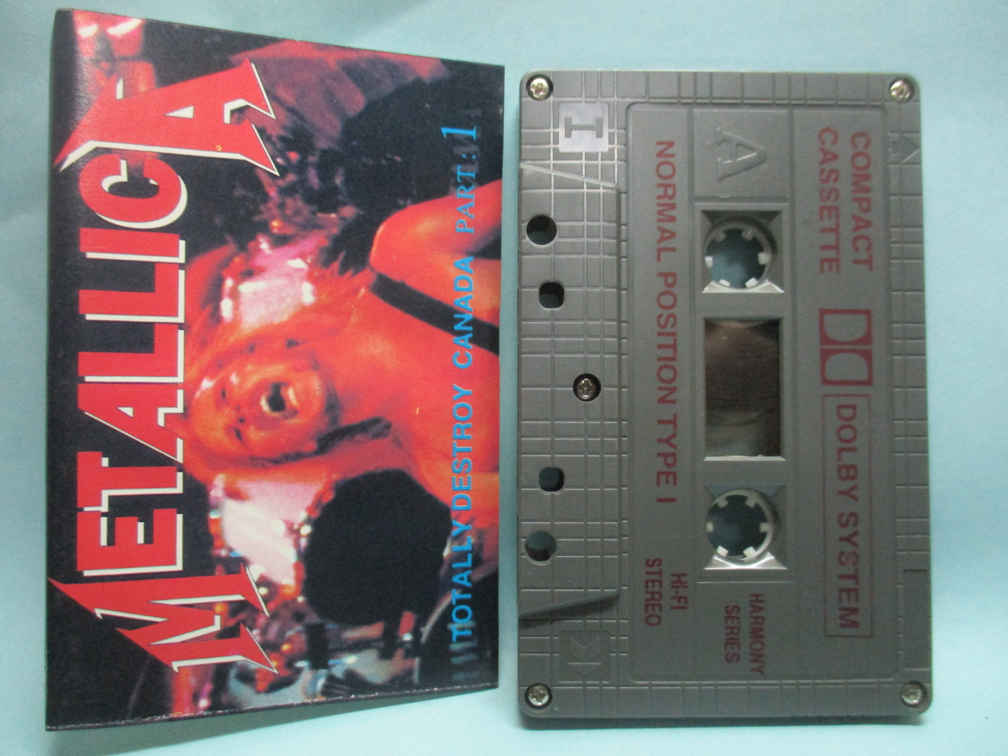 เทปเพลงสากลเก่า METALLICA-TOTALLY DESTROY CANADA PART1