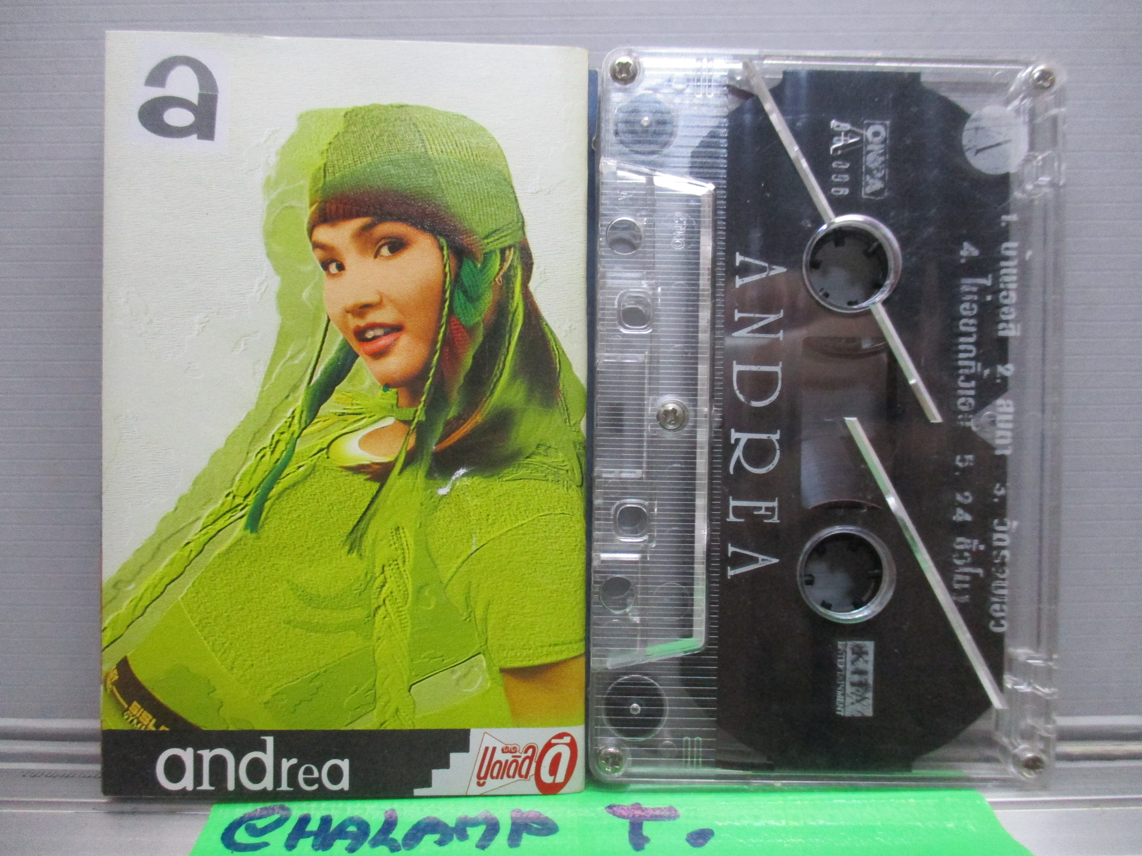 เทปเพลงไทยสากล ANDREA แอนเดรีย สวอเรซ อัลบั้ม ANDREA