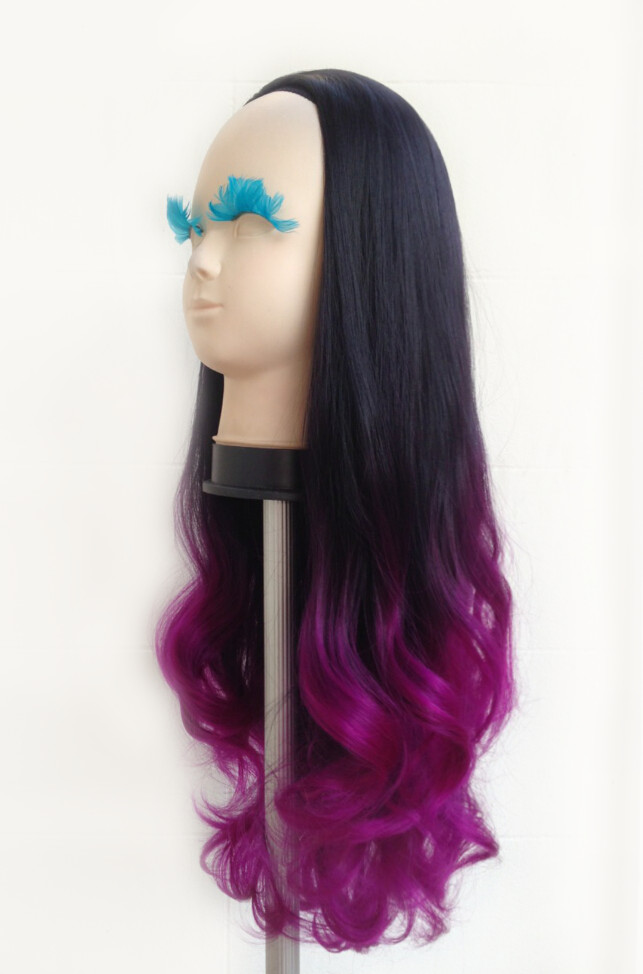 Half 15 วิกครึ่งหัวลอน รุ่นทำสีพิเศษ สีตามเเบบเท่านั้น สวยมากๆ คอนเฟิมจ้า ( ทรงผมเเละเส้นผมเหมือนจริงเกือบ 100% )