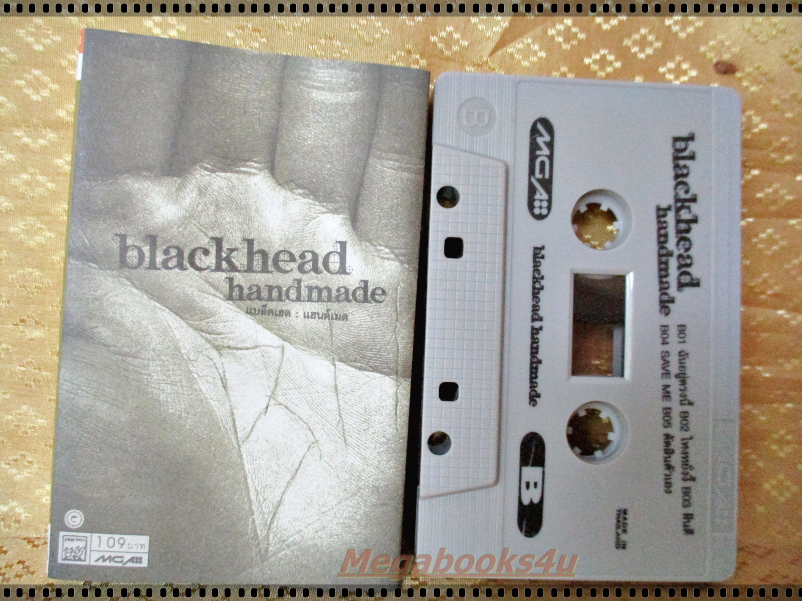 เทปเพลงไทยสากล BLACKHEAD แบล็คเฮด อัลบั้ม HANDMADE