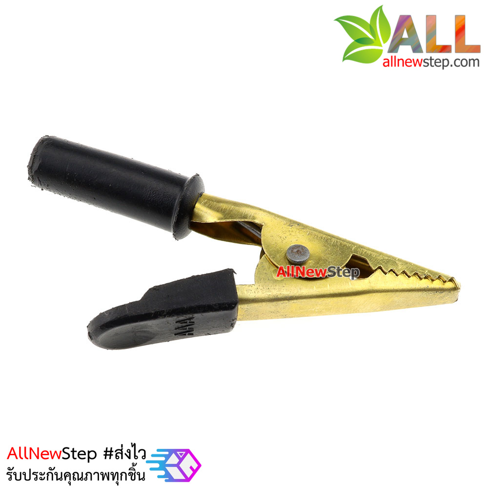 คลิปปากจระเข้ขนาดใหญ่ big clip crocodile power clip สีดำ