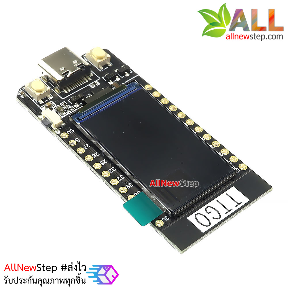 ESP32 พร้อมจอในตัว TTGO T-Display ESP32 WiFi Bluetooth module 1.14 inch LCD display development board