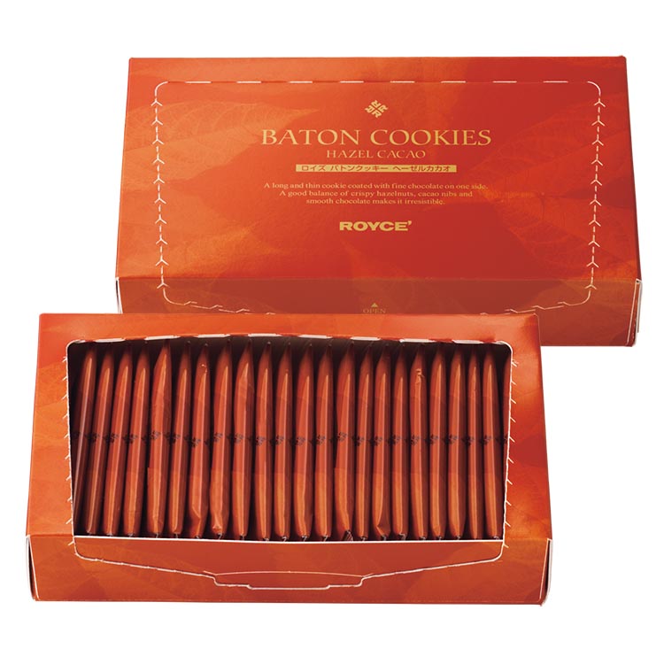 Royce Baton Cookies [Hazel Cacao] 25 ชิ้น