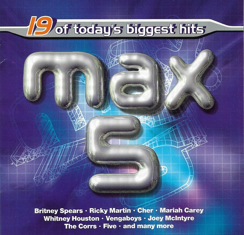 Used CD,Max 5 19 Of Today's Biggest Hits (A)(Various Artists)(1999)