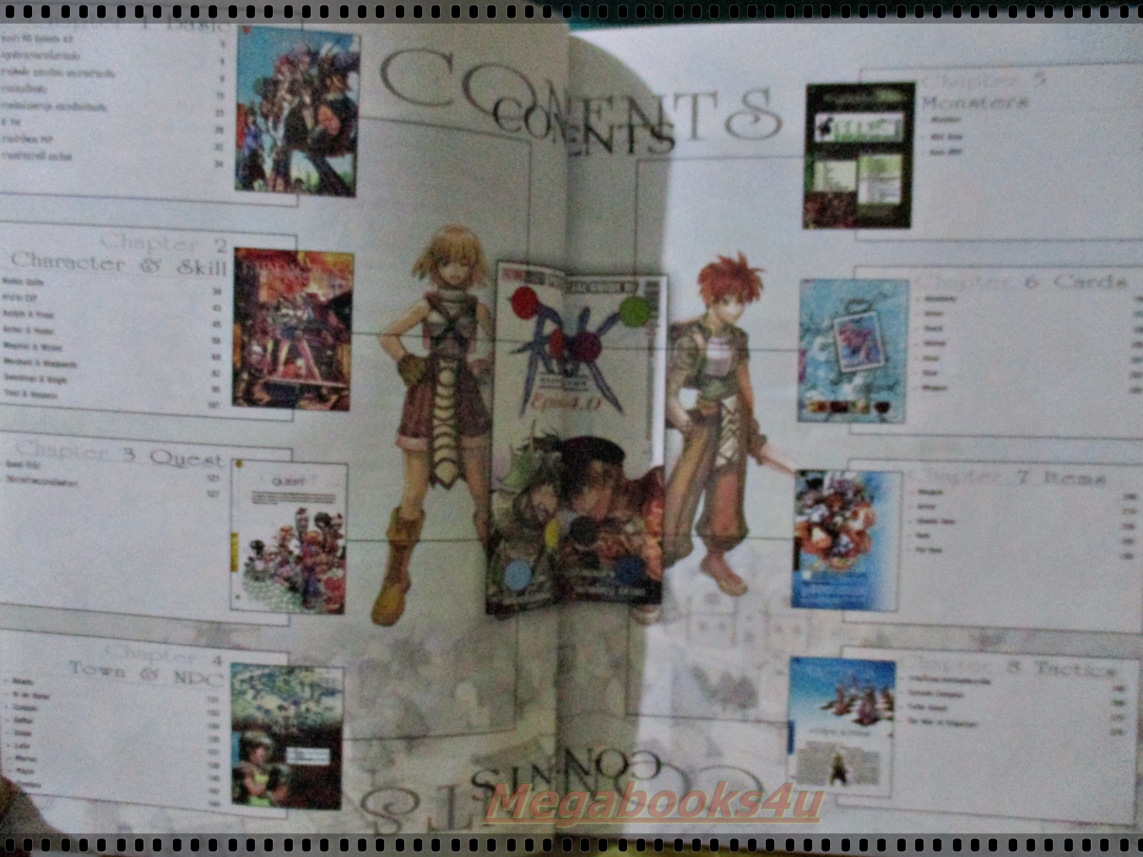 หนังสือคู่มือเกมส์ RAGNAROK EPISODE 4.0