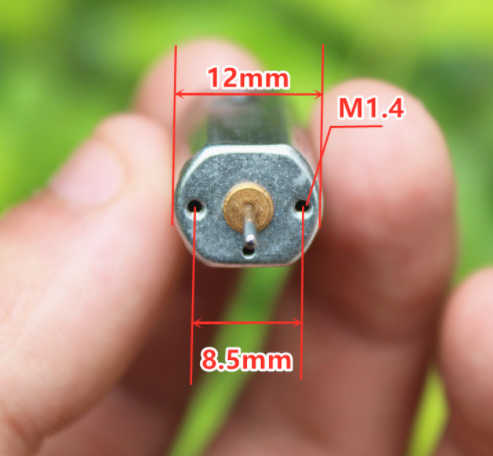 มอเตอร์ 3.7V 40000 rpm strong magnetic motor high speed motor