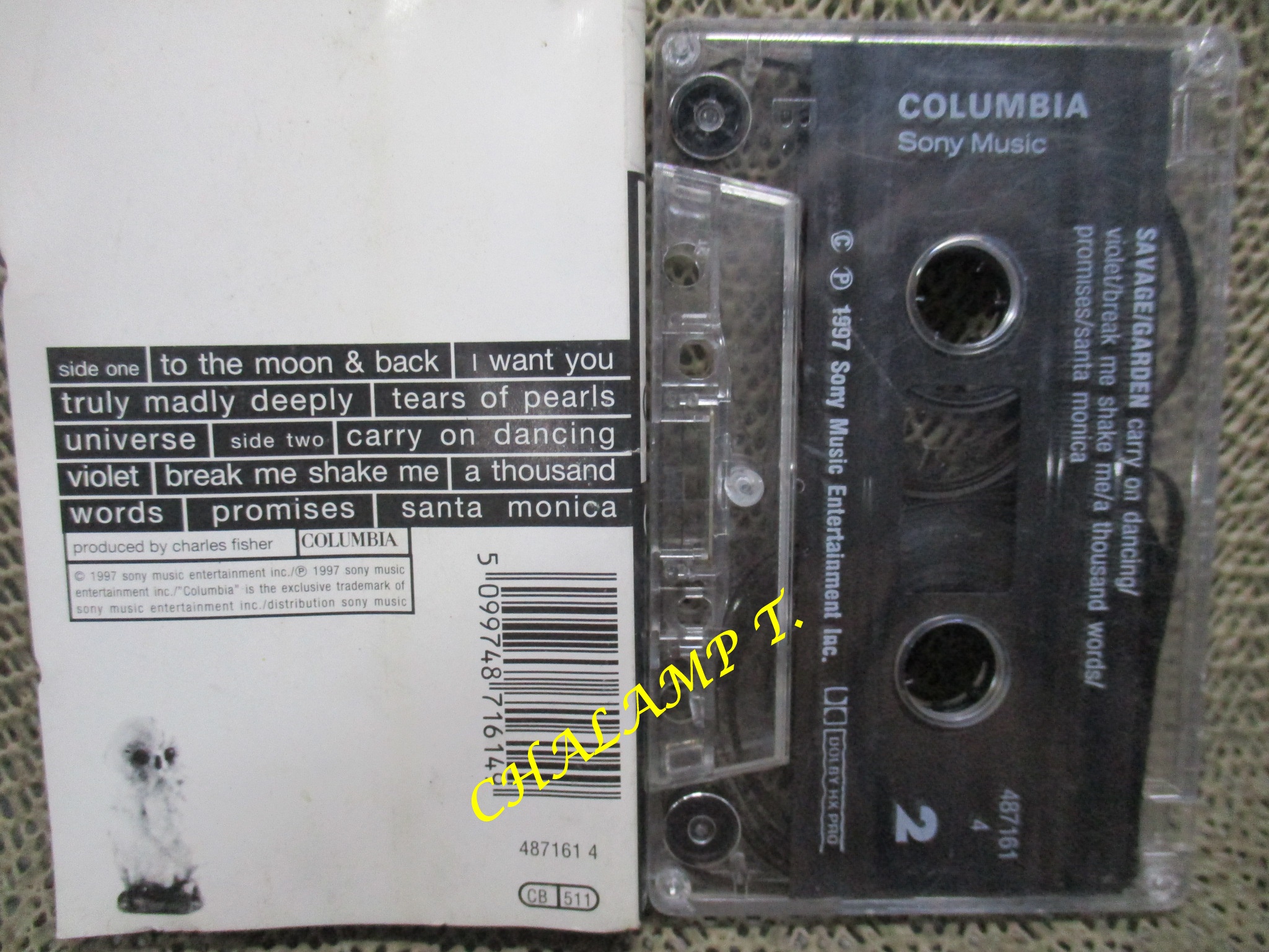 เทปเพลงสากล Savage Garden