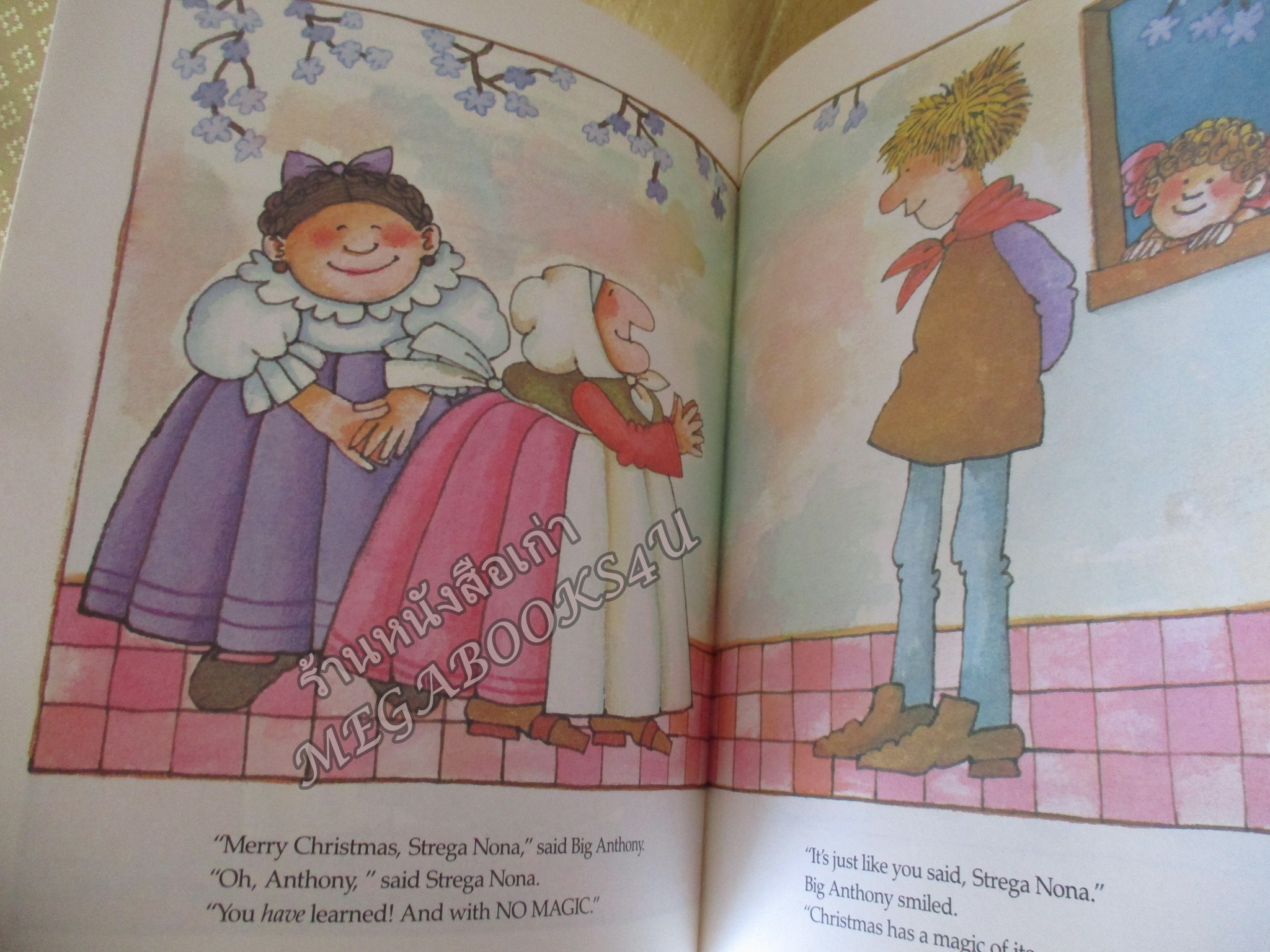 หนังสือส่งเสริมภาษาอังกฤษ MERRY CHRISTMAS, STREGA NONA