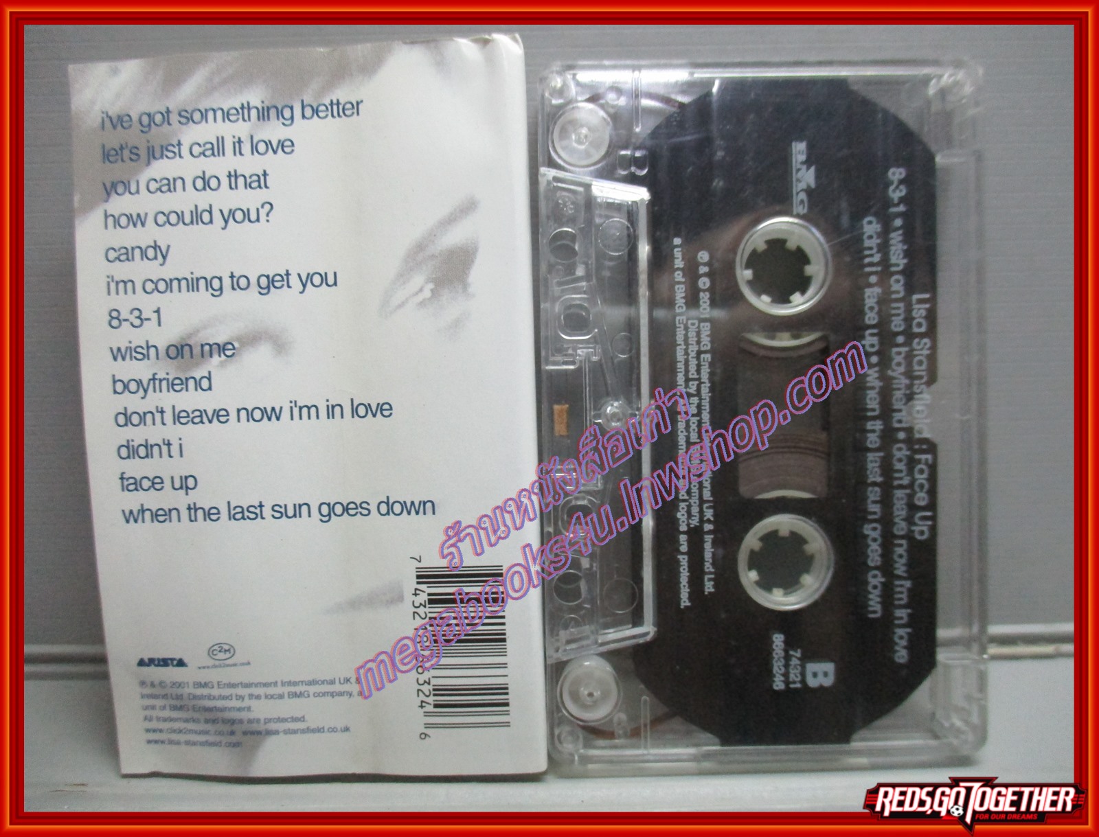 เทปเพลงสากล Lisa Stansfield อัลบั้ม Face Up