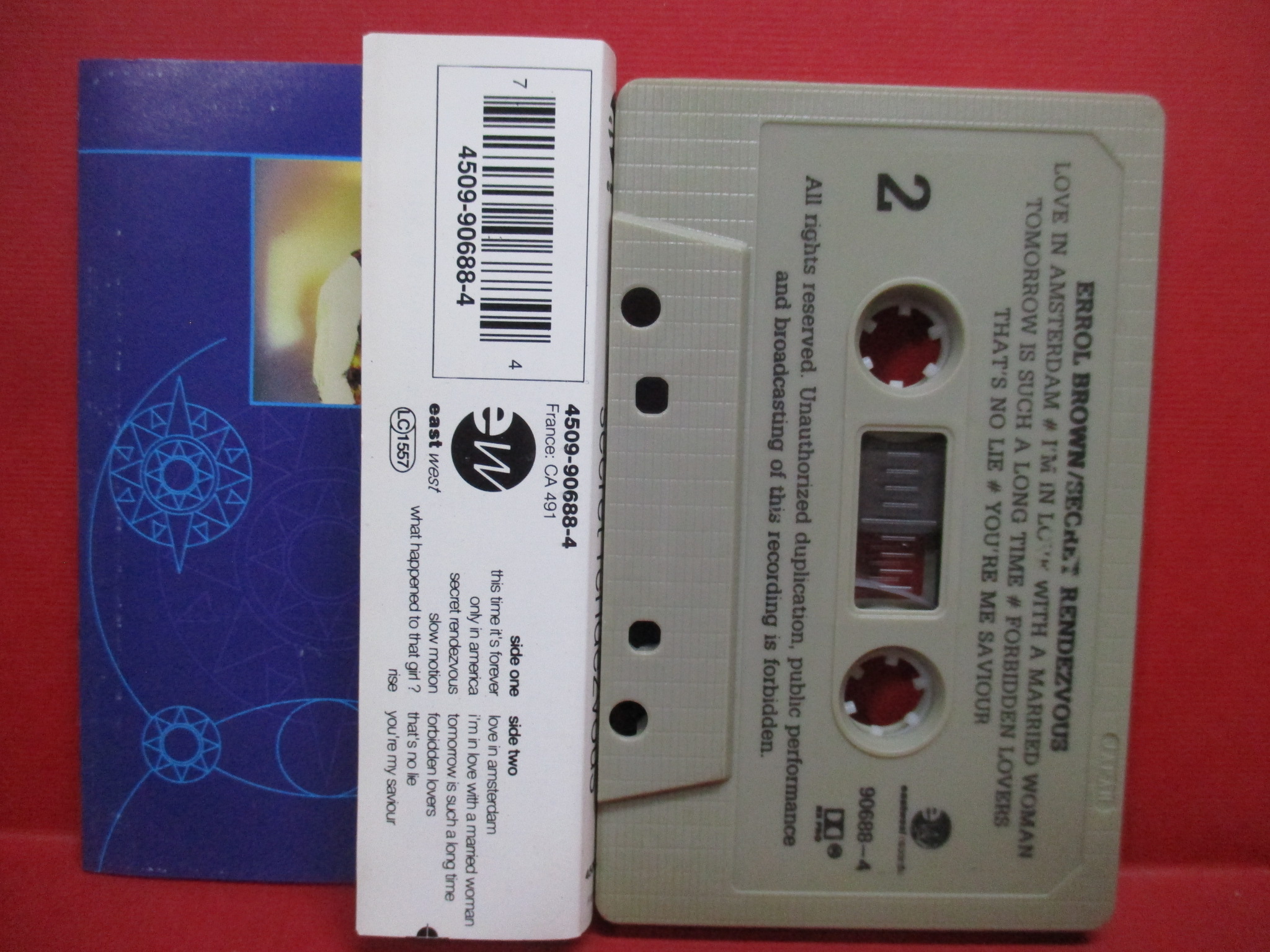 เทปเพลงสากล Errol Brown – Secret Rendezvous