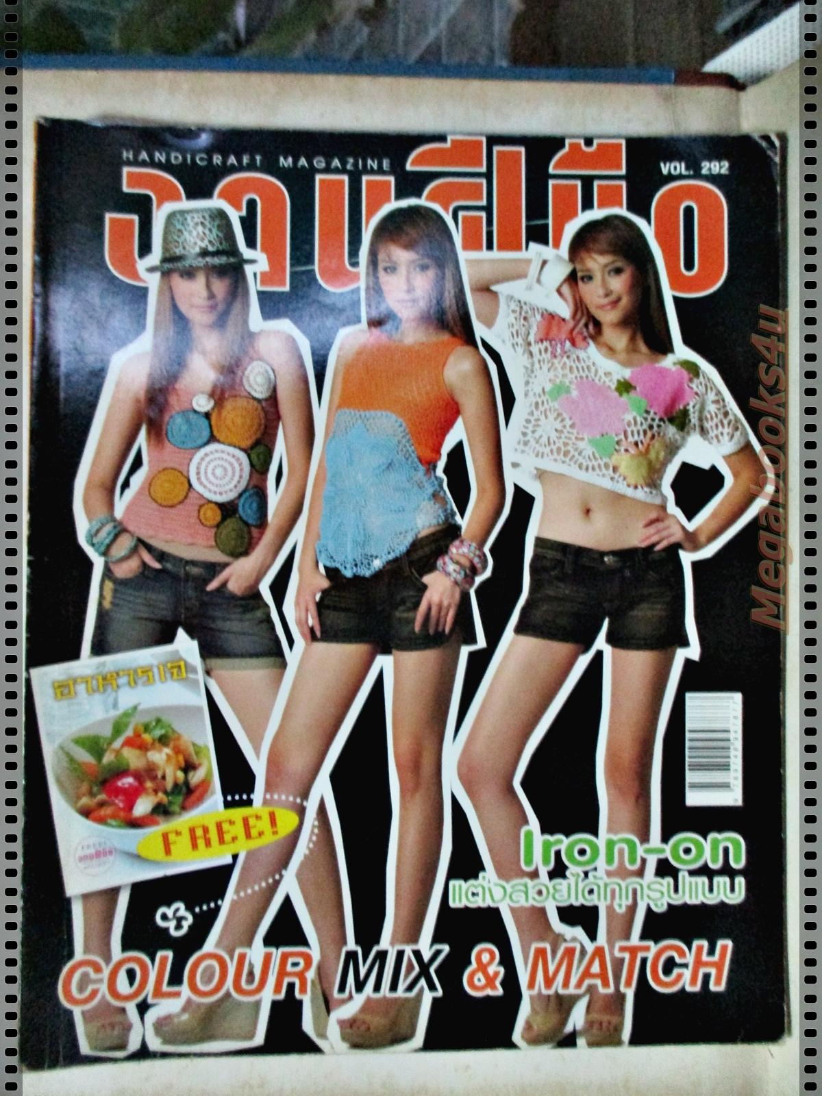 นิตยสารงานฝีมือ ฉบับที่292 ปี2551 ปก บี น้ำทิพย์