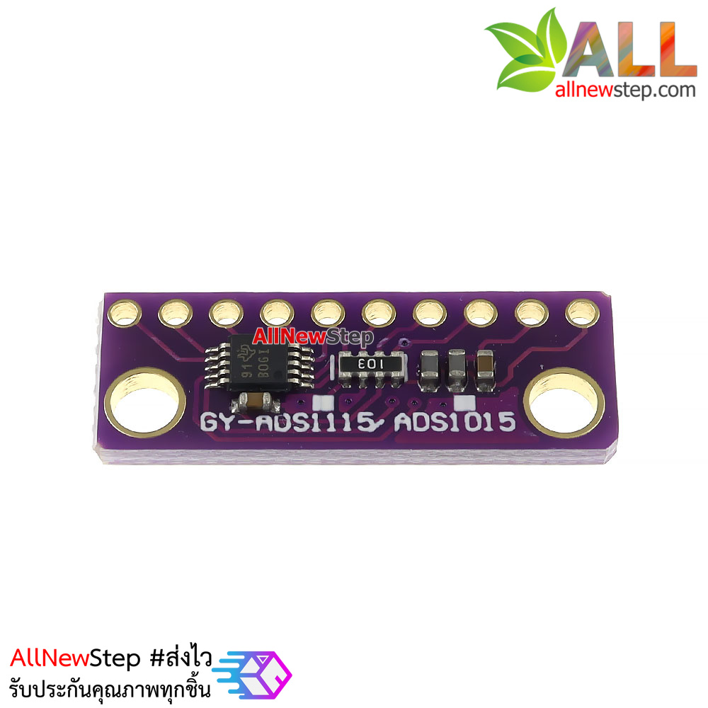 ADS1115 I2C ADC 4 Channel 16-Bit with Programmable Gain Amplifier Module