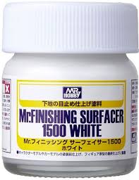 Mr Hobby 40ml MR. FINISHING SURFACER 1500 WHITE