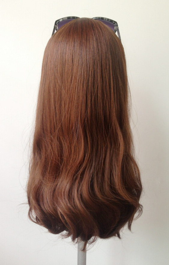 Half 20 วิกครึ่งหัวปลายสวอล ทรงเป๊ะ สวยตามเเบบสินค้าจริงเลยจ้า ( ทรงผมเเละเส้นผมเหมือนจริงเกือบ 100% )