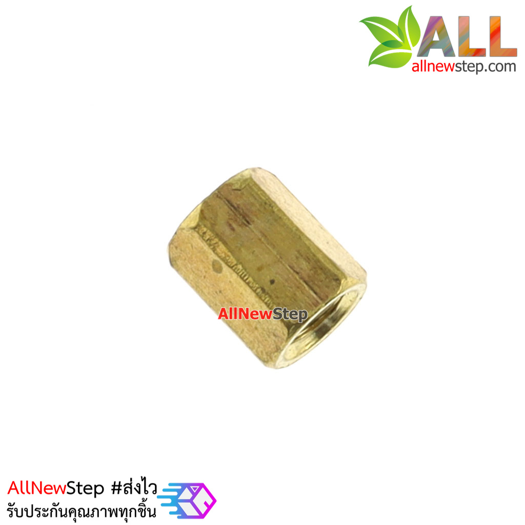 Pillars Nut M3 น็อตตัวเมีย ทองเหลืองแบบยาว 6mm