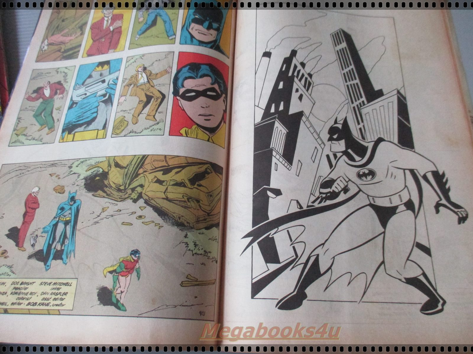 การ์ตูน DC comics การ์ตูนภาษาไทย อังกฤษ แบทแมน BATMAN ฉบับที่ 46 ตอน นาทีมรณะ