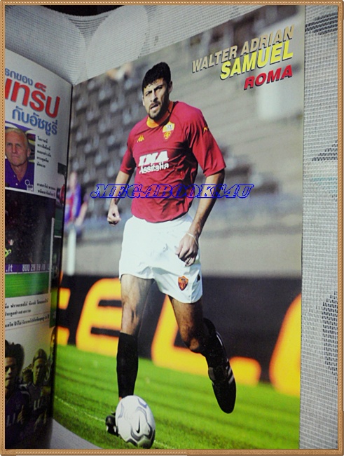 OC2709;นิตยสารฟุตบอลกัลโซ่,CALCIO MONTHLY ปี2000 ฉบับที่30ภาพสีไม่ครบ
