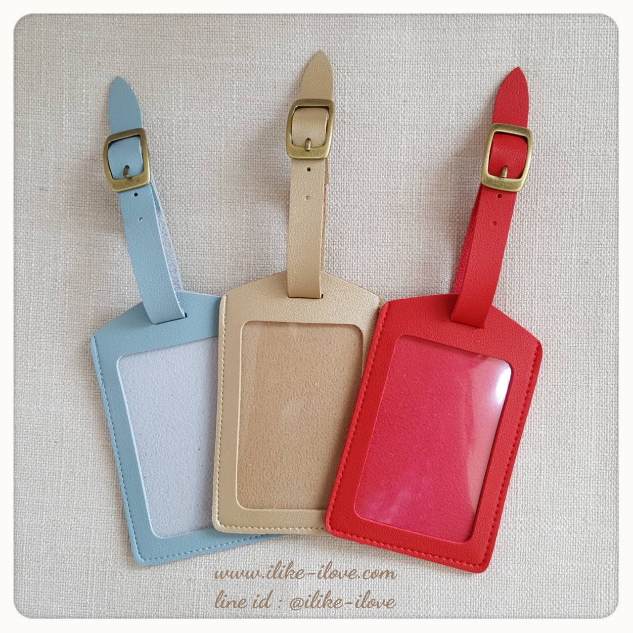 แท็กห้อยกระเป๋าหนัง#805