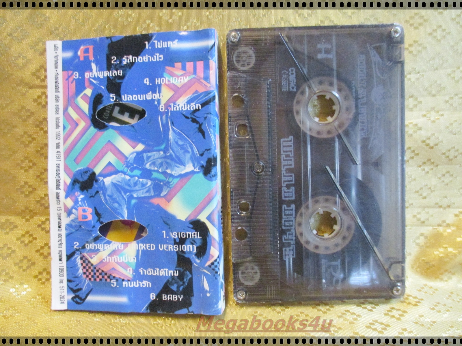 เทปเพลงไทยสากล RAPTOR แร๊พเตอร์ JONI LOUIS อัลบั้ม WAAB BOY'S