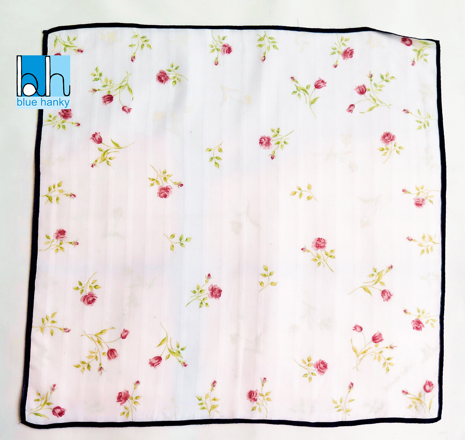 #205 19" ผ้าเช็ดหน้ามือ2 สภาพดี ผ้าเช็ดหน้าผืนใหญ่