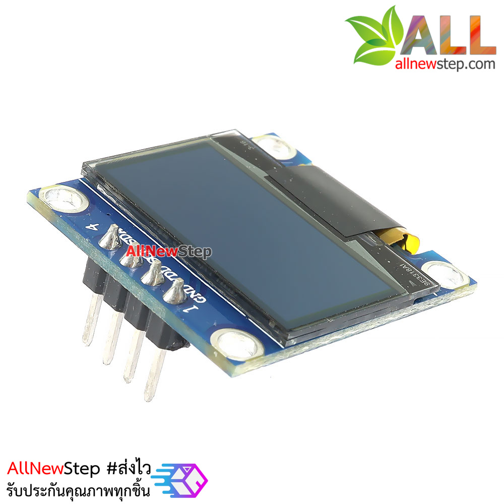 จอ OLED 0.96 นิ้ว สีน้ำเงิน 0.96 inch SSD1315 Driver OLED LCD LED Display Module blue 0.96 128X64 for Arduino
