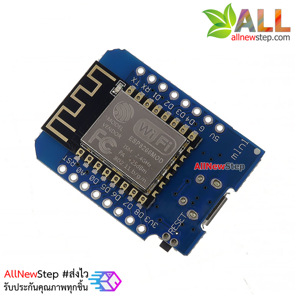 WeMos d1 mini NodeMCU wemos d1 mini WIFI ESP8266 nodemcu พร้อม Pin Header