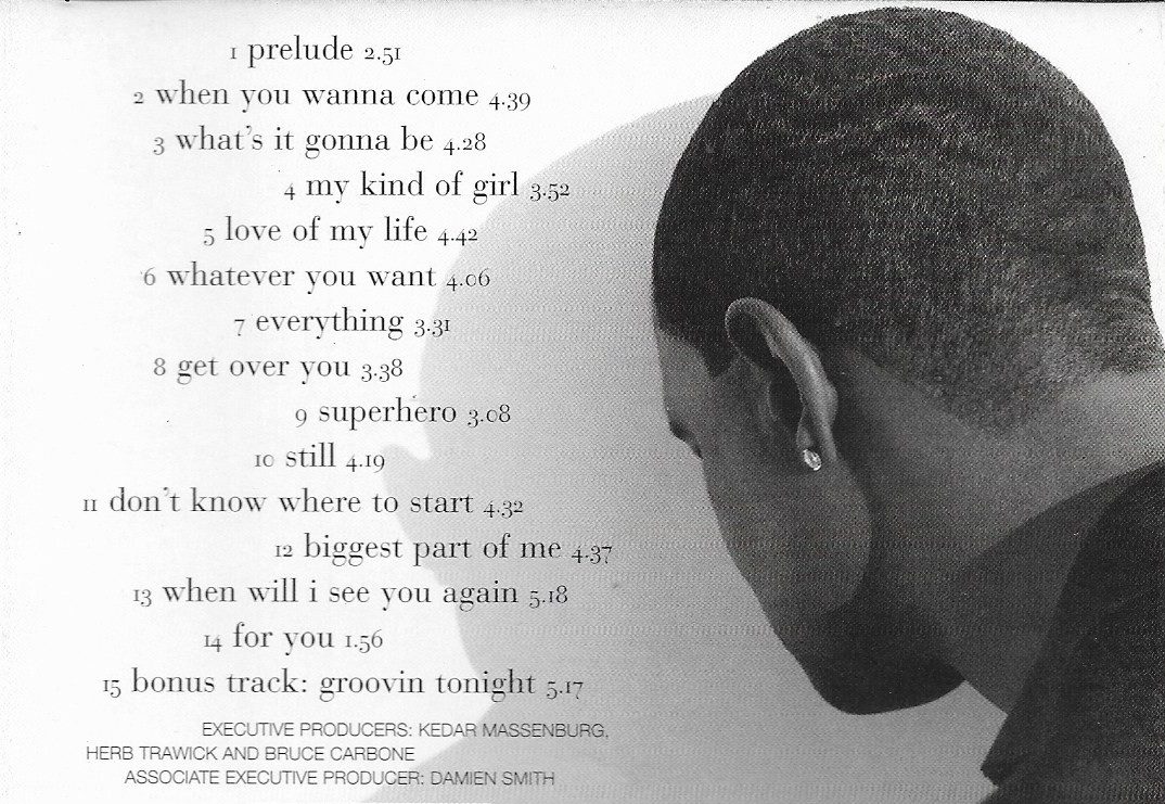 Used CD,Brian McKnight - Superhero (A+)(2001)(USA)