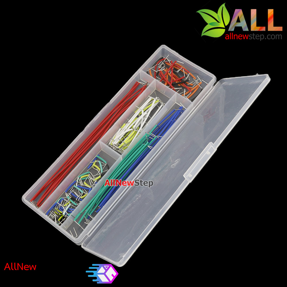 สายไฟ jumper 140 ชิ้น พร้อมกล่อง 140pcs Jump Wire Kit with Box