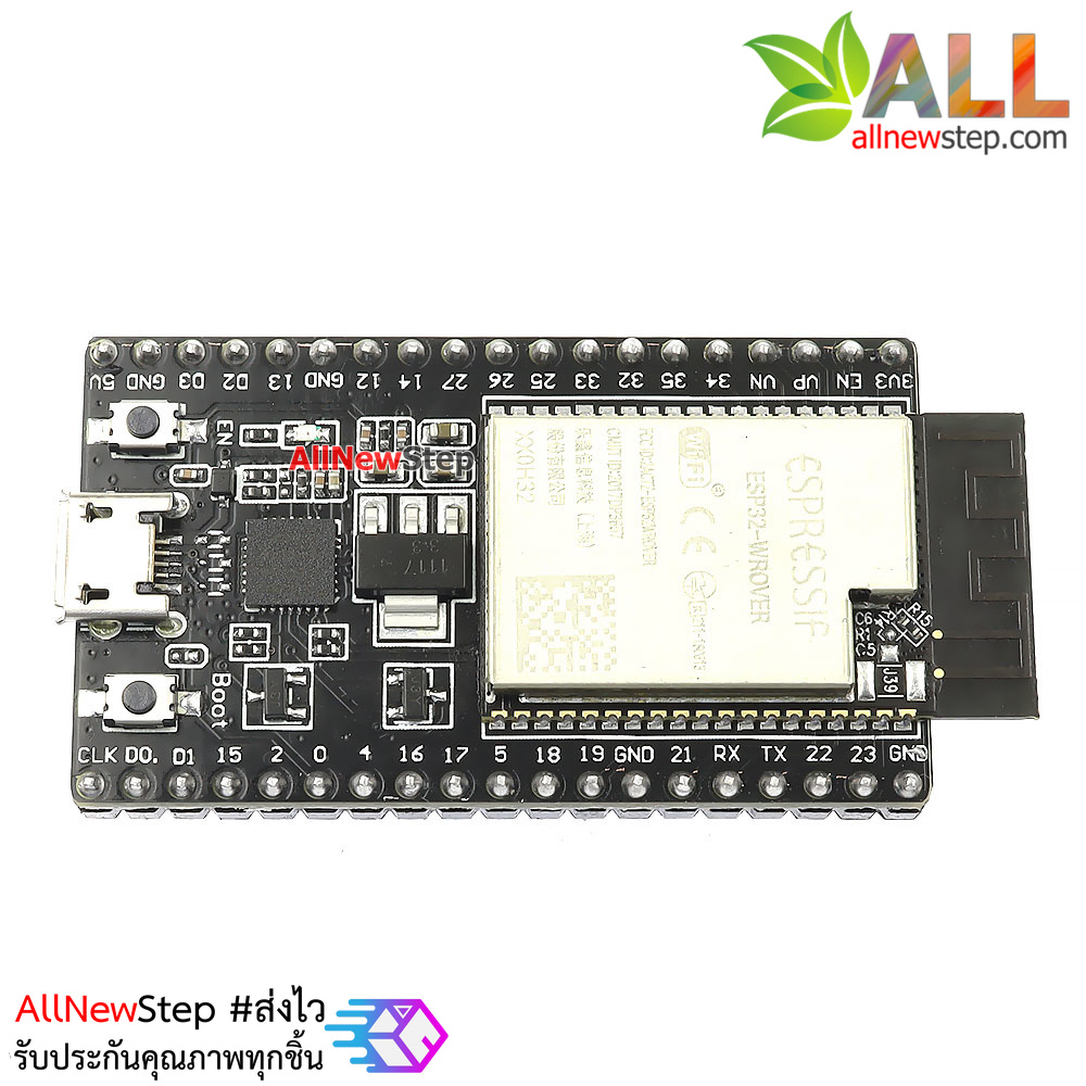 ESP32 WROVER CH340 บอร์ด ESP32 NodeMCU 38p ESP-32 CP2102 38 ขา