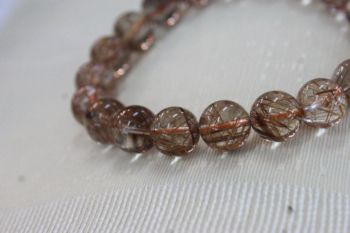 ไหมนาค ( Bronze Rutile Quartz )