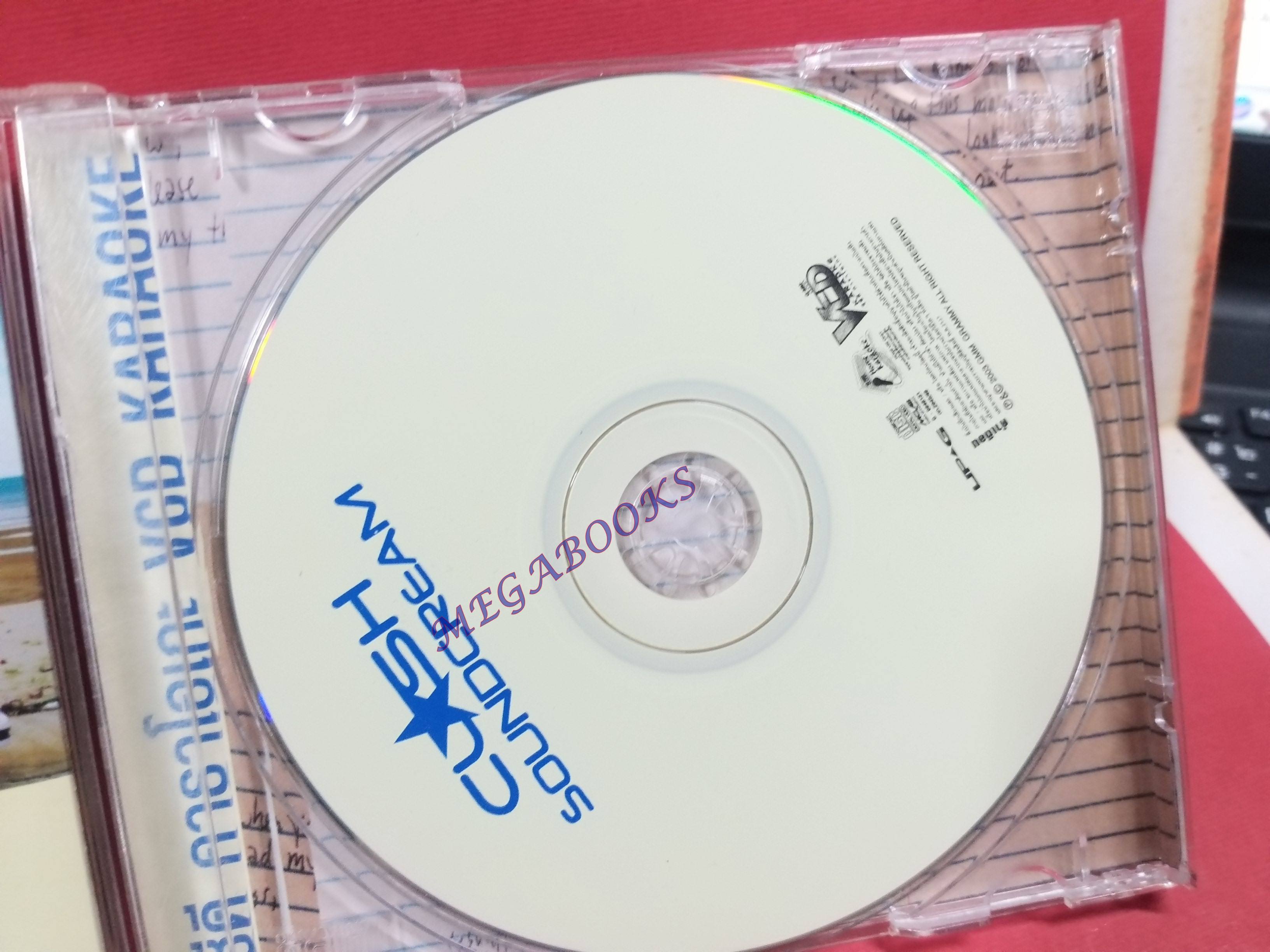 ซีดีเพลงไทยสากล CLASH แคลช อัลบั้ม ซาวน์ครีม SOUNDCREAM คาราโอเกะ /// ปกสวย แผ่นสวย (มีรอยขีดนิดนึง)