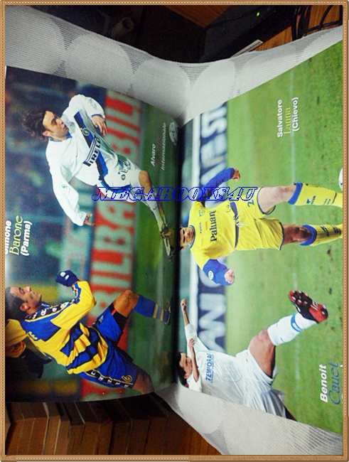 OC2903;นิตยสารฟุตบอลกัลโซ่,CALCIO MONTHLY ปี2002 ฉบับที่50ภาพสีไม่ครบ