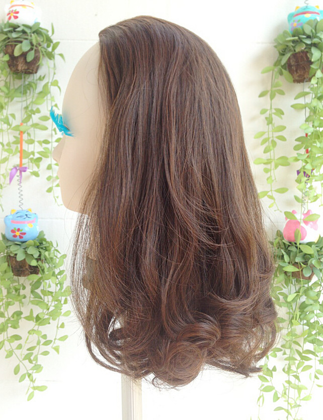 Half 10 วิกครึ่งหัว ปลายลอน คลุมเลยไหล่ ทรงสวยมากคะ ( ทรงผมเเละเส้นผมเหมือนจริงเกือบ 100% )
