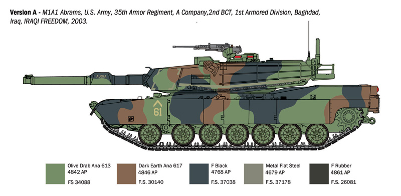 1/35 M1A1 Abrams