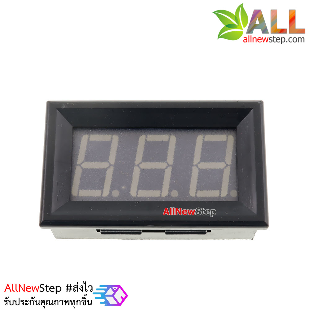 LED 0.56 Voltage Meter Mini Digital Voltmeter DC 5-28V สีน้ำเงิน