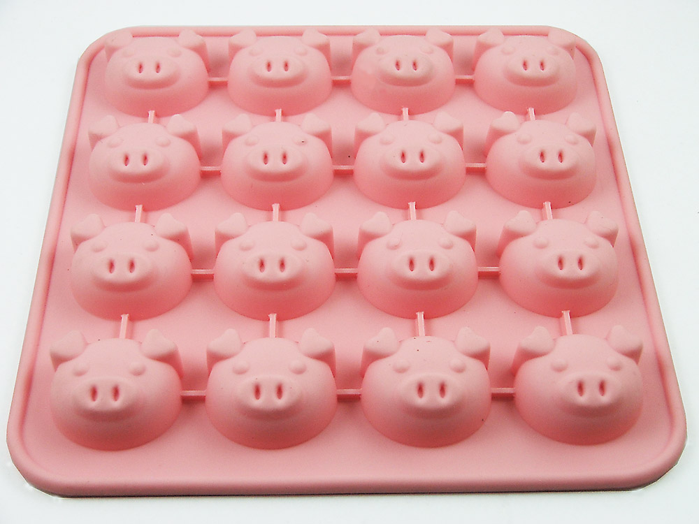 พิมพ์ซิลิโคนรูปหมู