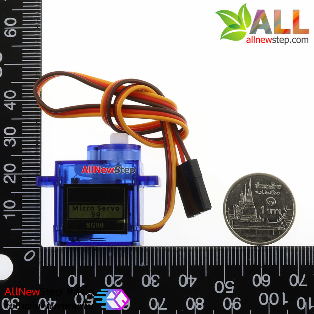 Servo Motor 360 SG90 motor Servo for Arduino ขนาดเล็ก Micro Servo SG90 หมุนต่อเนื่อง 360 องศา สำหรับ Arduino