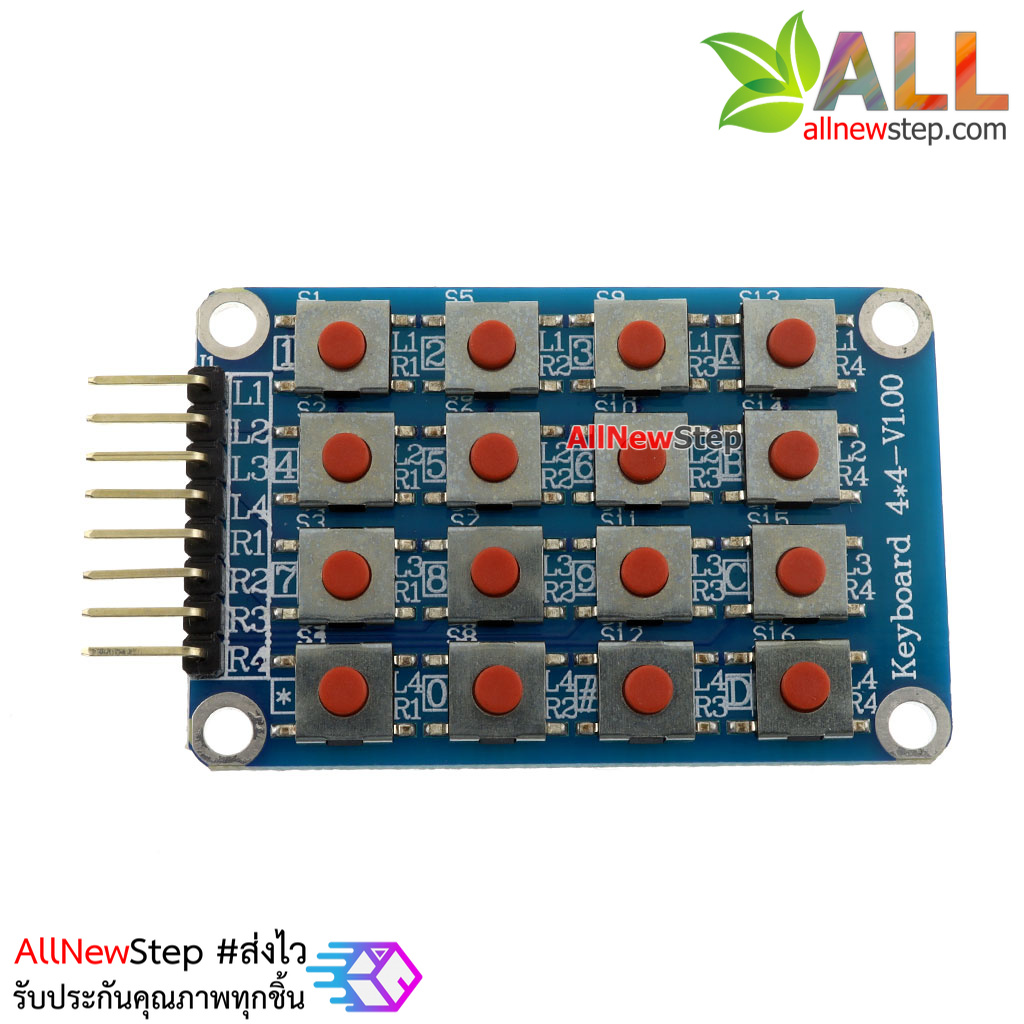 Micro switch 4x4 Matrix 16 Keypad Keyboard Module