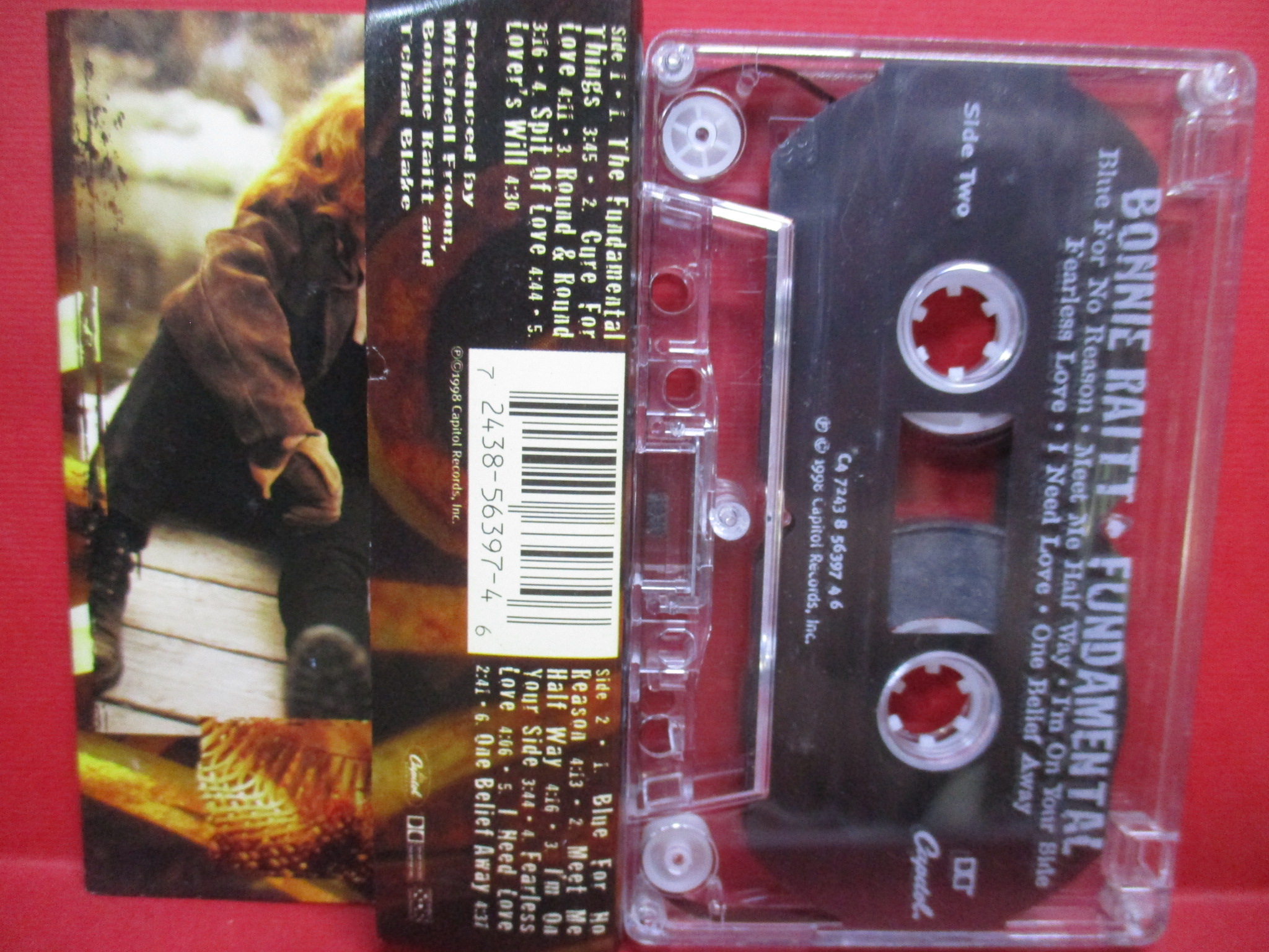 เทปเพลงสากล Bonnie Raitt - Fundamental