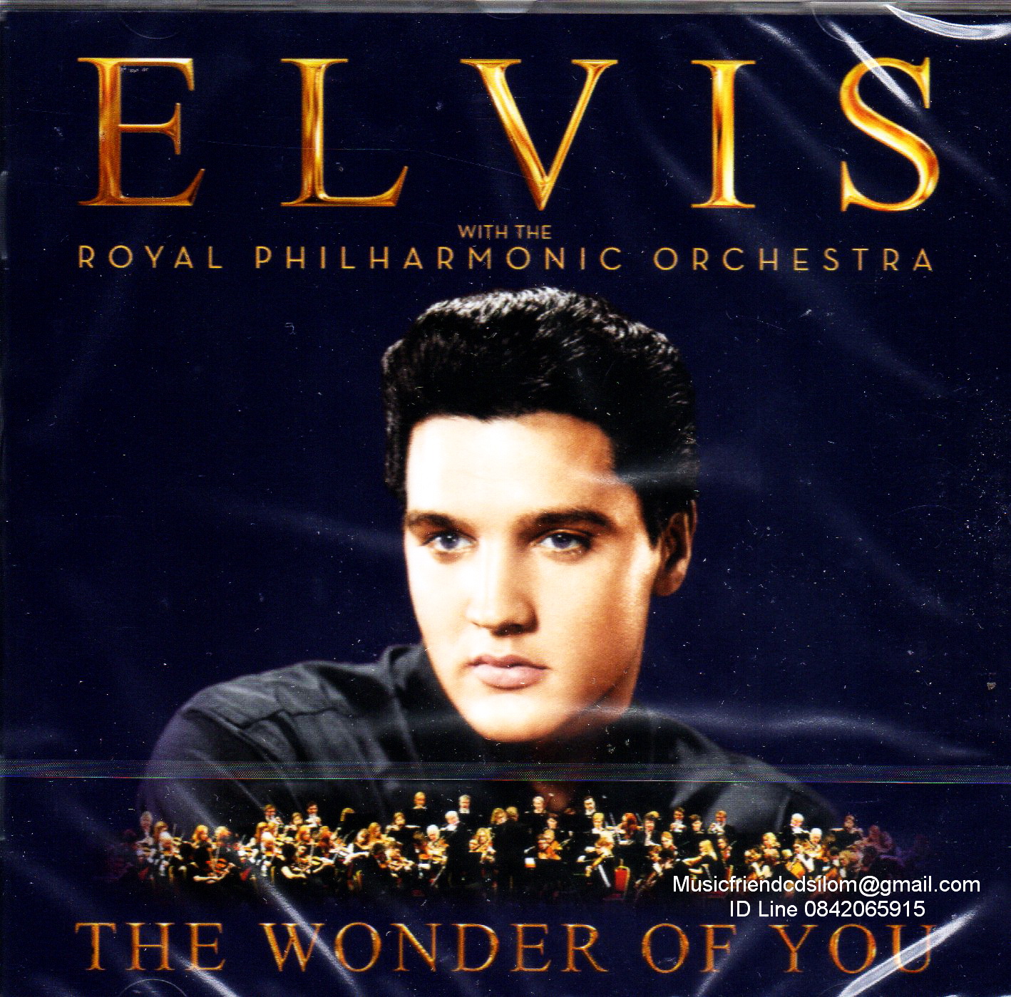 CD,Elvis Presley - The Wonder Of You With the Royal Philharmonic Orchestra (EU)
