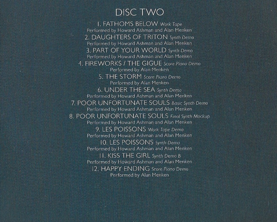 CD,The Little Mermaid (Original Motion Picture Soundtrack)(2CD)(Various Artists)(Soundtrack)(OST.)(2014)(Asia)